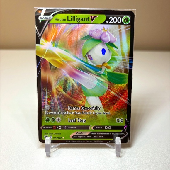 Hisuian Lilligant V (017/189) Astral Radiance *MINT CONDITION* - Picture 1 of 2
